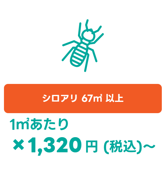 シロアリ追加用／66㎡+1㎡以上
